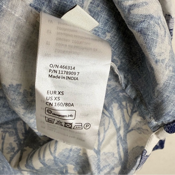 COS French Etoile blue linen set - Picture 14 of 16